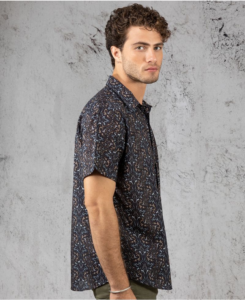 Levi's® Men's Bandana Print Short Sleeve T-Shirt - Light Gray S