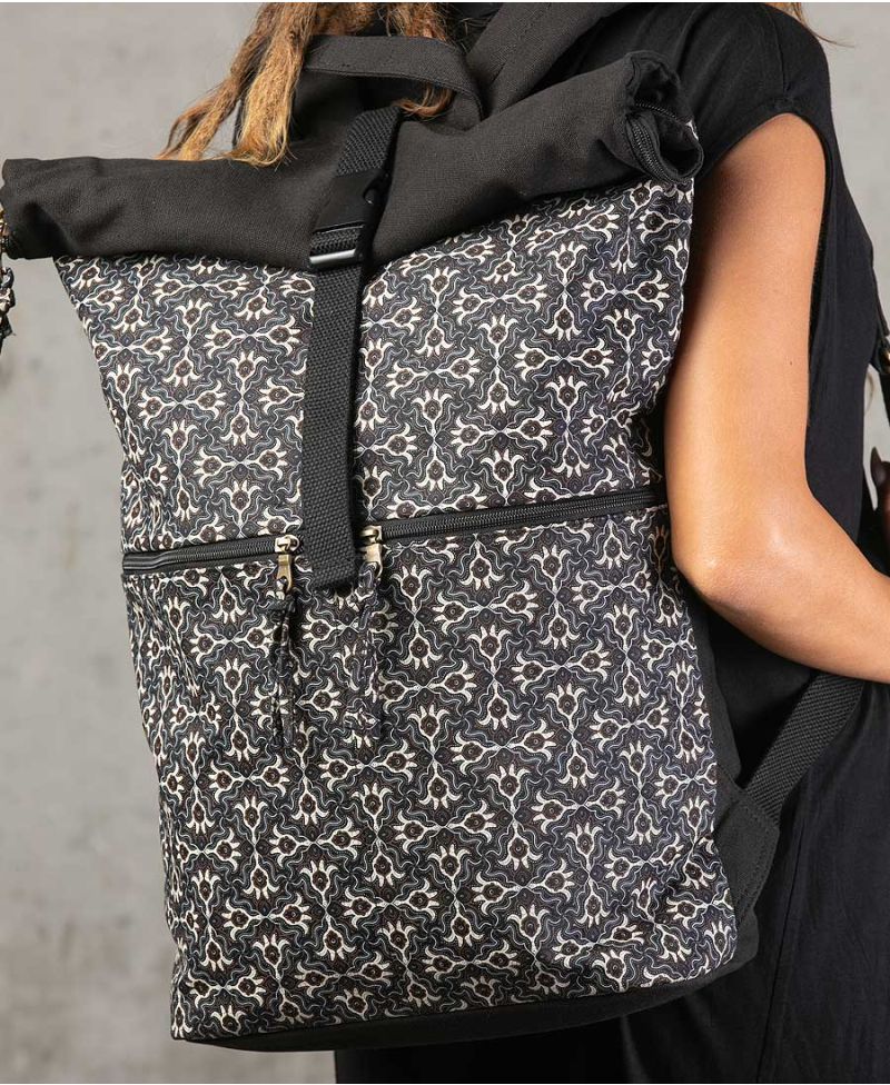 The Mini Roll Top Backpack  Lightweight & Versatile Design